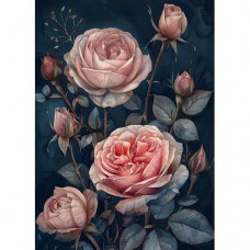 DUTCH LADY DESIGNS GREETING CARD Natures Dream Roses